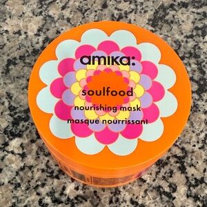Amika Soulfood Nourishing Mask - Vibrant Orange and Pink 8 oz